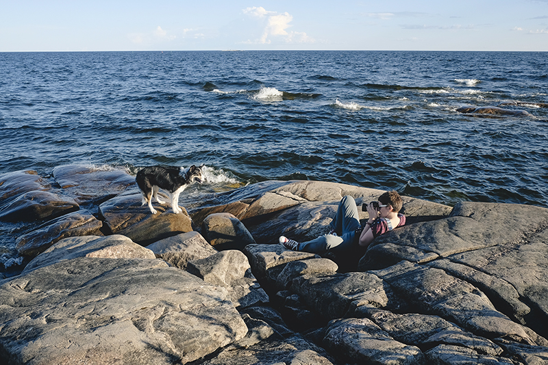 Honden in Zweden, Karlstad, hondenfotograaf Europa, Border Collie, www.dogvision.be