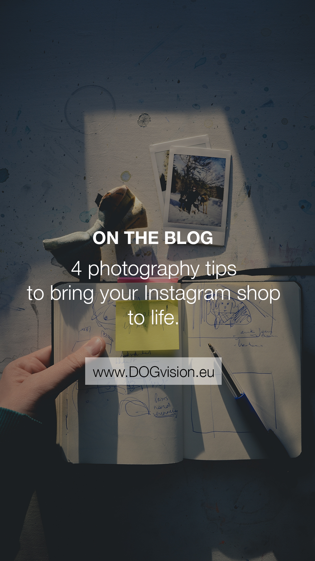 4 photography tips to bring your Instagram shop to life, blog on www.DOGvision.eu