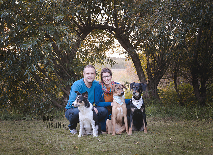 Self portrait with the dogs | www.DOGvision.be