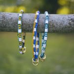 Anti-teken halsband honden, handgemaakt, EM keramiek, www.dogvision.be