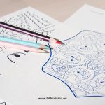 DOGvision printable dog drawing and mandala, www.DOGvision.eu